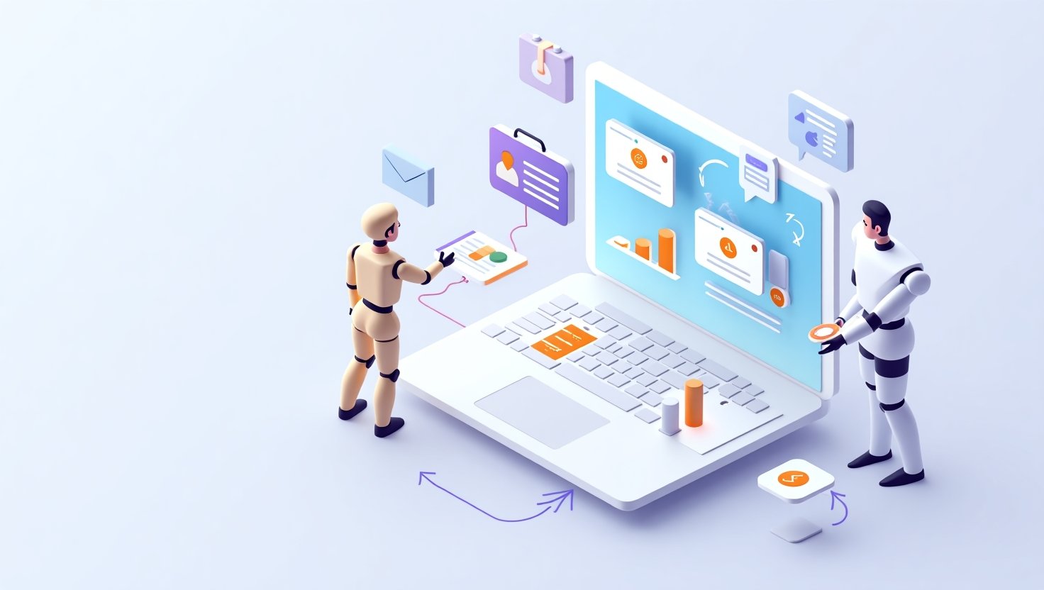 AI Roadmap Illustration