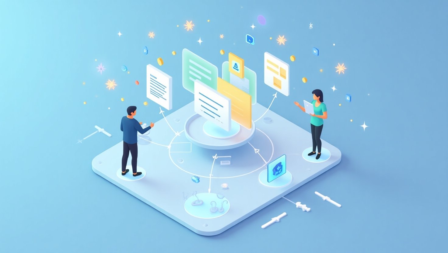 Tech Stack Advisory Illustration