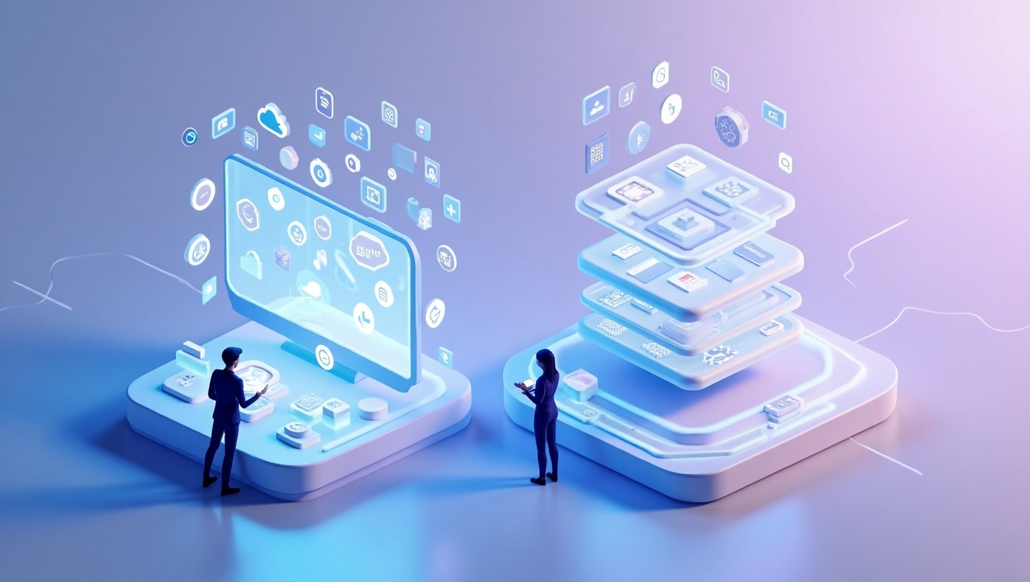 Tech Stack Advisory Illustration