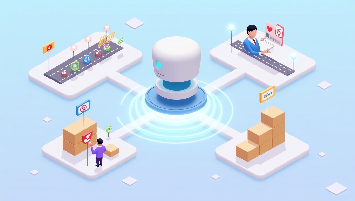 Responsible AI Practices Illustration