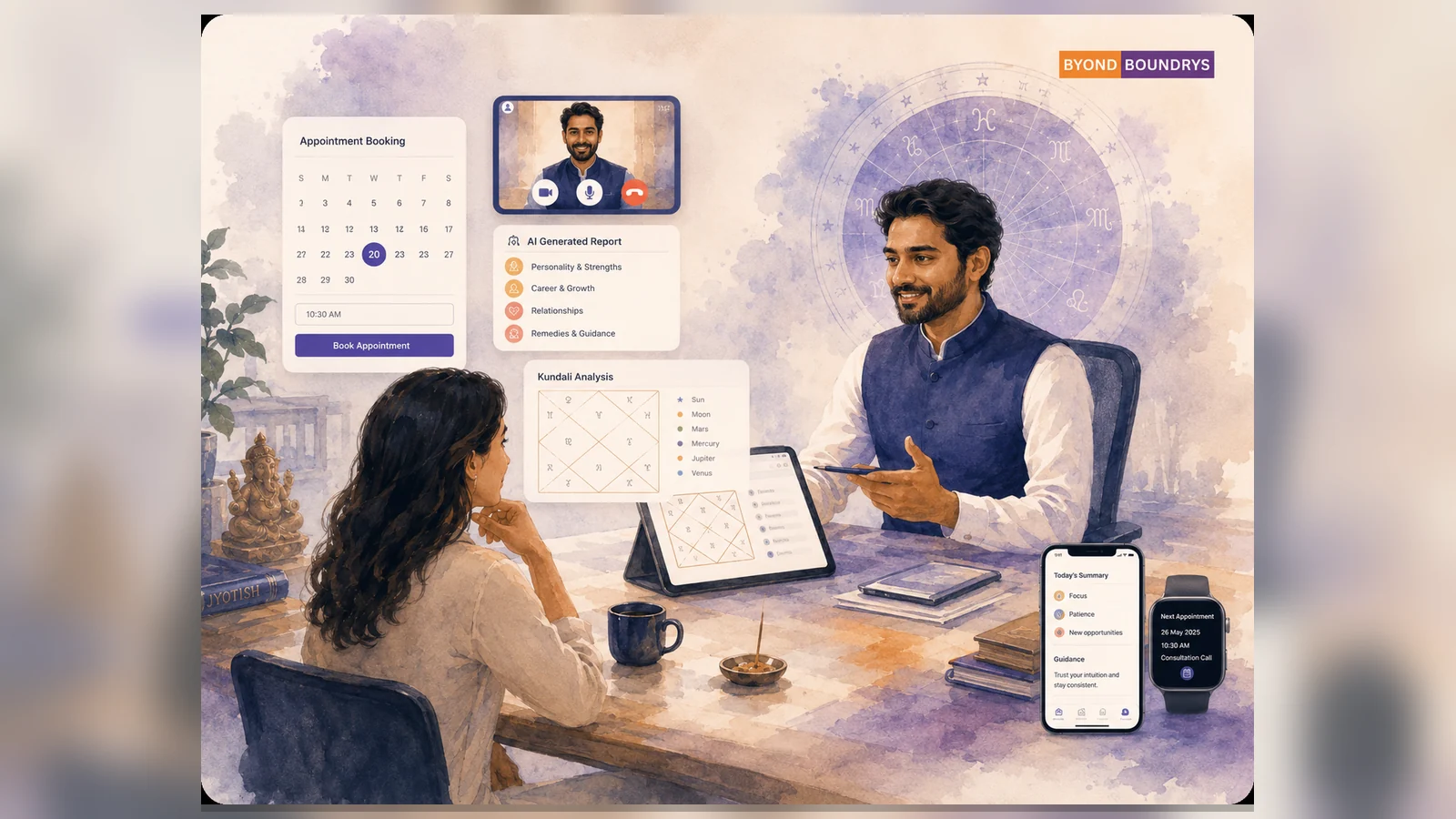Astral Foresight case-study visual