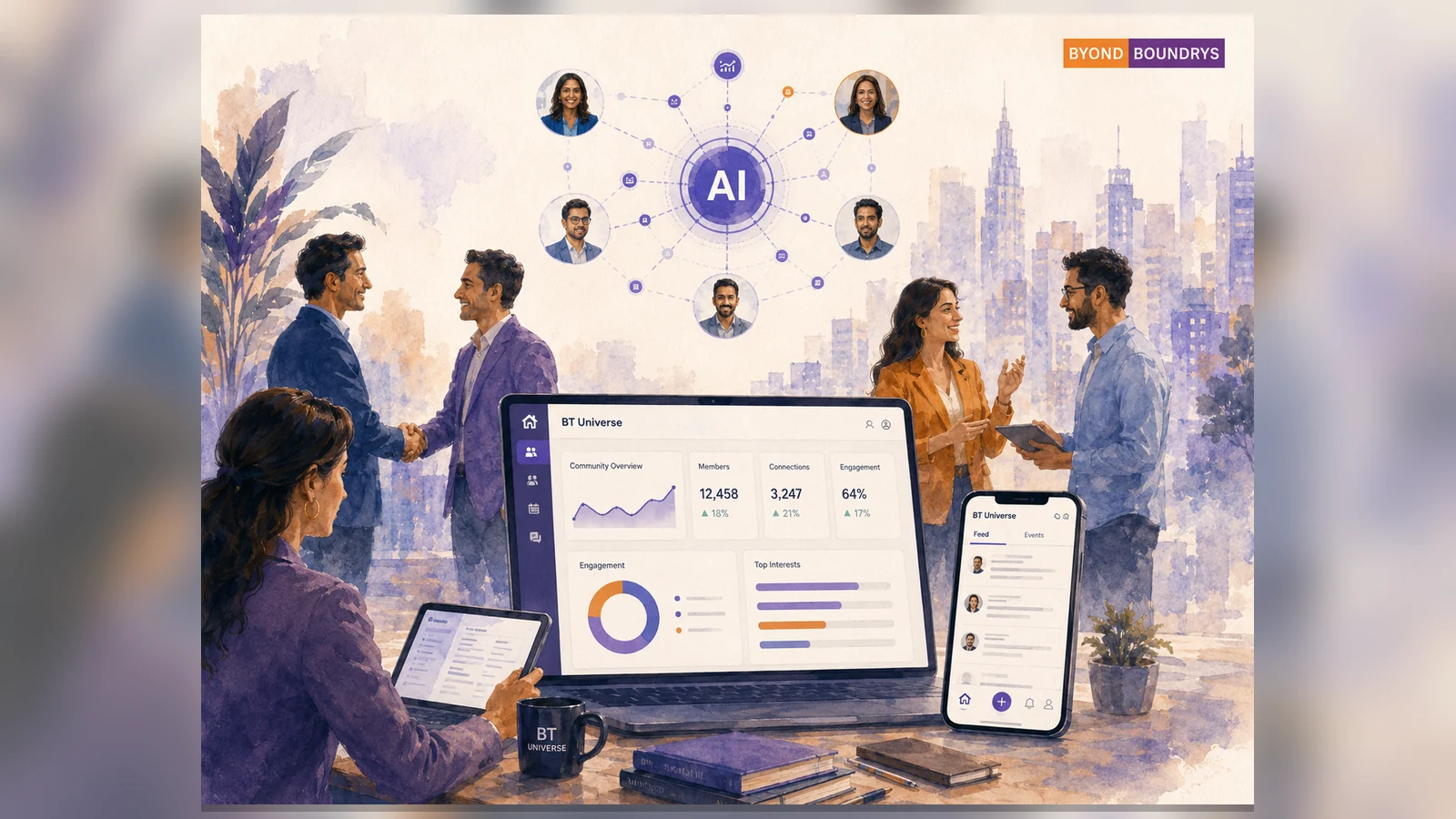 BT Universe case-study visual