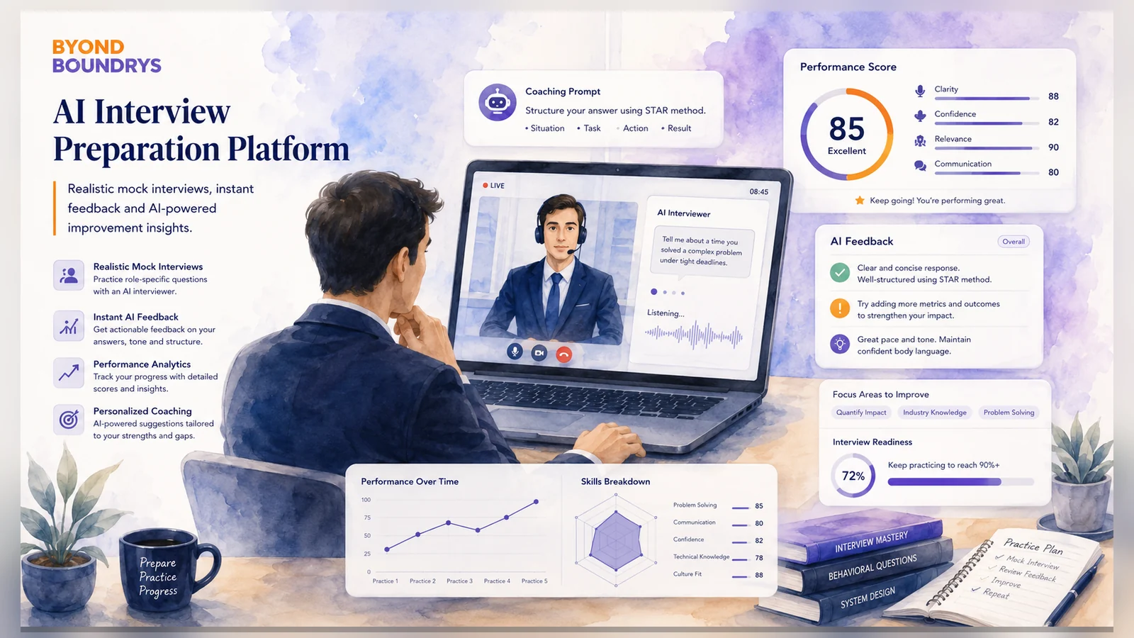 AI Voice Screening Platform case-study visual