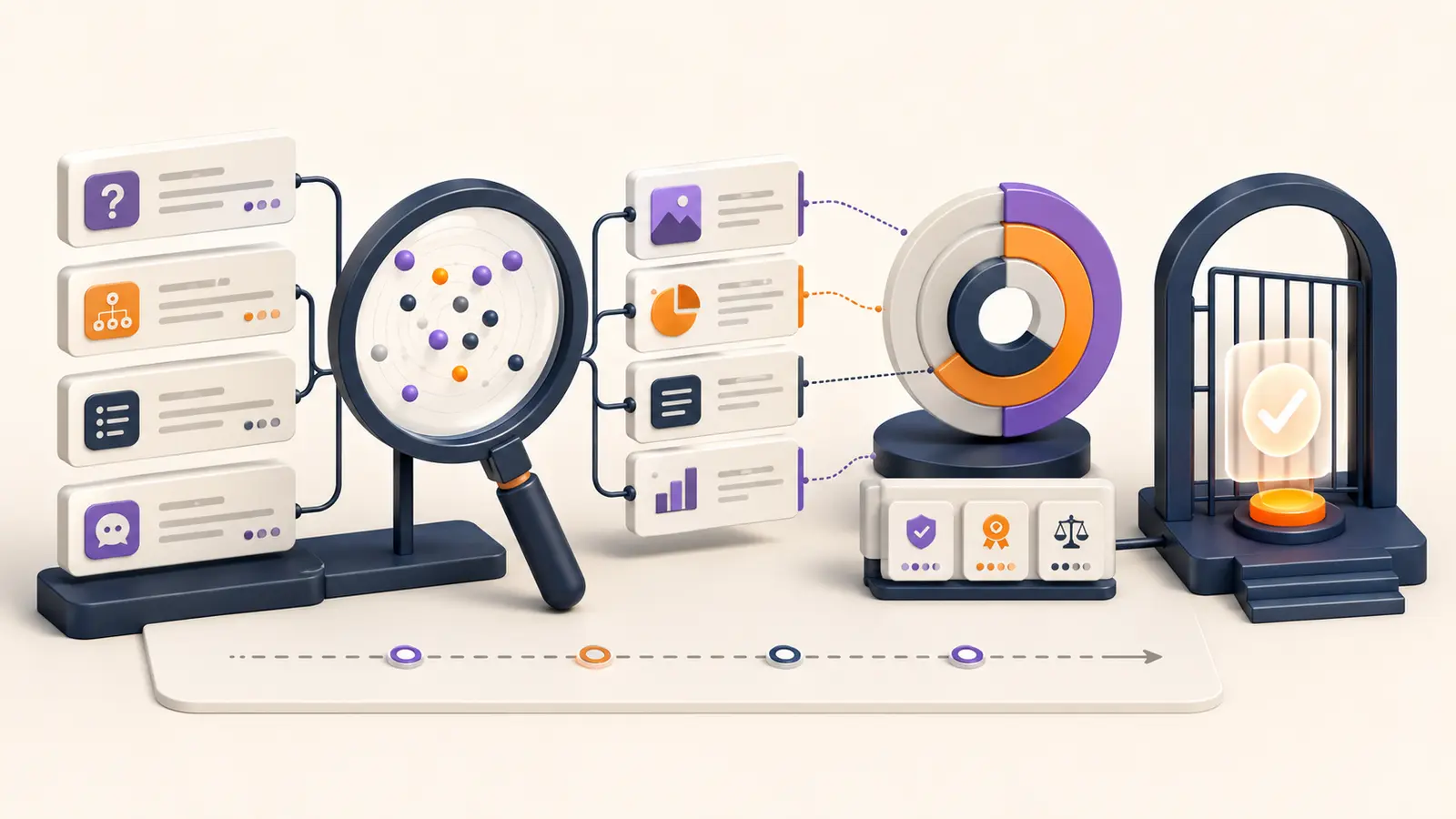 Grounded enterprise knowledge system connecting documents, retrieval and verified answers.